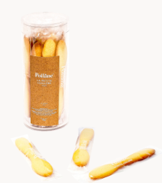 Petite cuillères natures tube de 16pces 140g lot de 20