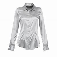 Chemise en soie sur cintre/
