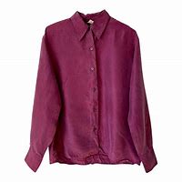 Chemise pliée en lin soie