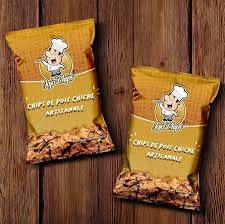 Chips de farine de pois chiche le sachet de 100 g
