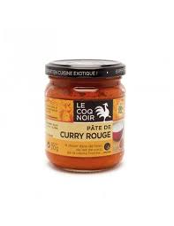 Moutarde Pâte de Curry Rouge 190g