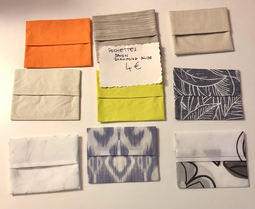 Pochette savon shampoing solide