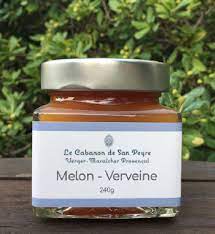 Confiture Bio melon verveine 250g