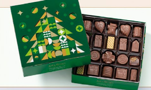 Ballotin 42 chocolats au lait