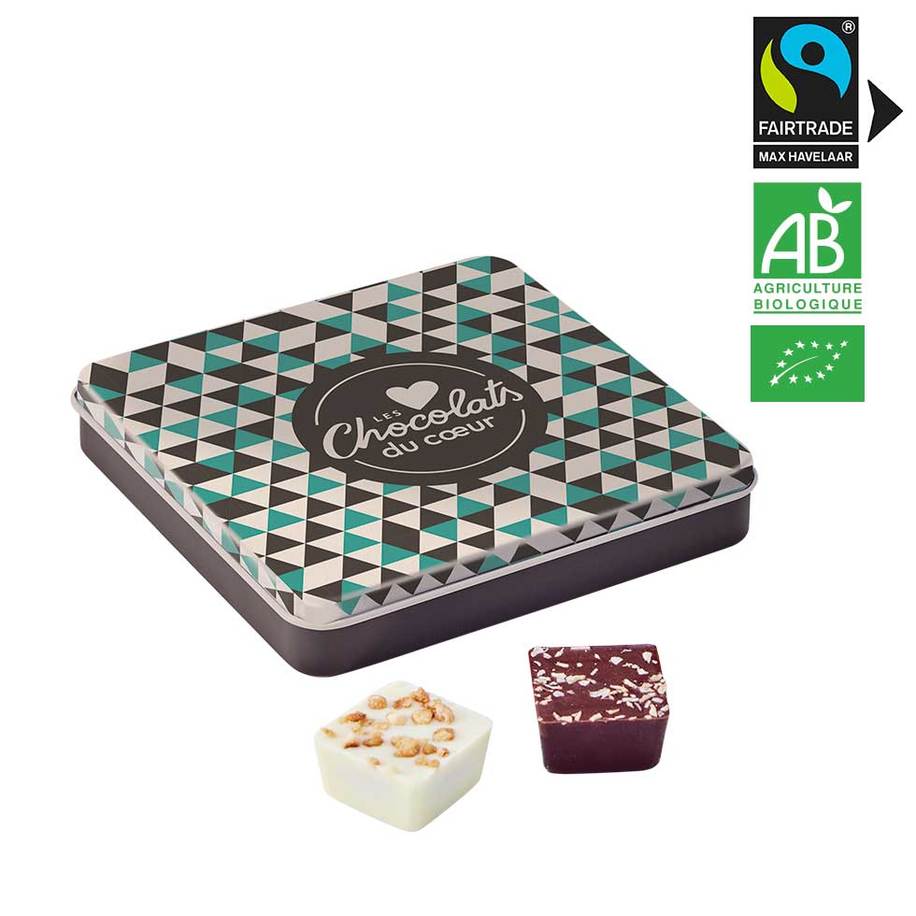 Boîte d'assortiment bio équitable 145 g