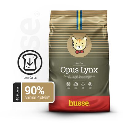 Croquettes Sans Céréales pour Chats | Opus Lynx - 2 kg