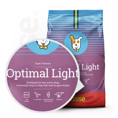 Croquettes pour Chiens en Surpoids | Optimal Light - 15 kg