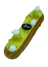 Eclair citron meringue
