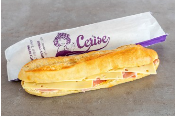 Sandwich jambon beurre emmental