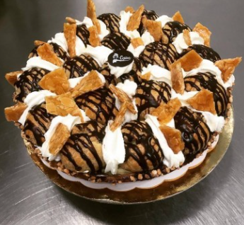 Tarte profiteroles (6p)