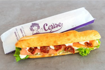 Sandwich saumon fumé