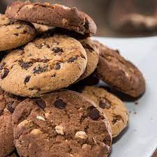 Le cookies au chocolat noir