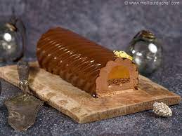 Buche caramel 6 personnes