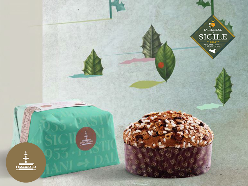 Panettone abricot chocolat modica 1 kg