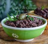 Délice d olive noire ( tapenade noire sans anchois sans câpres) 200 g