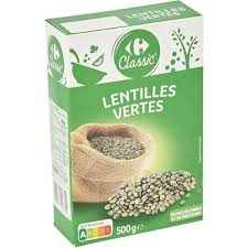 Lentilles verte du Puy 500g