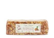 Pain d'épices miel, fruits secs et amandes 350 gr