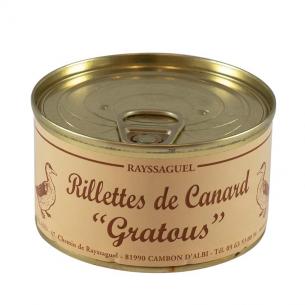 Rillettes pur canard - 140 gr
