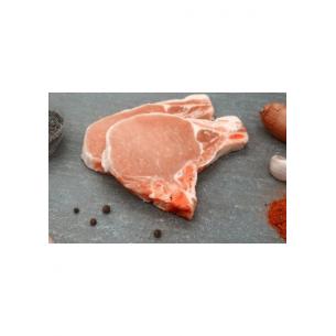 2 Côtes de Porc - Echine - Label Rouge - 500 gr
