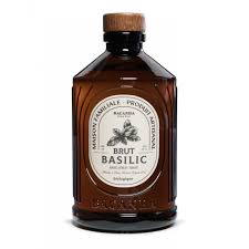 Sirop de basilic 100% naturel 25 cl