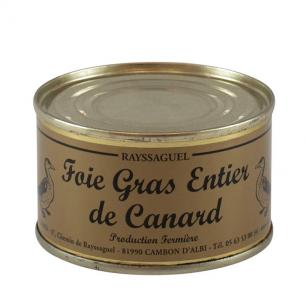 Foie gras de Canard entier - 130 gr - 2 pers