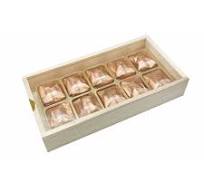 plumier bois 10 marrons 210g