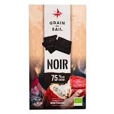 Chocolat - Tablette NOIR 75% - BIO