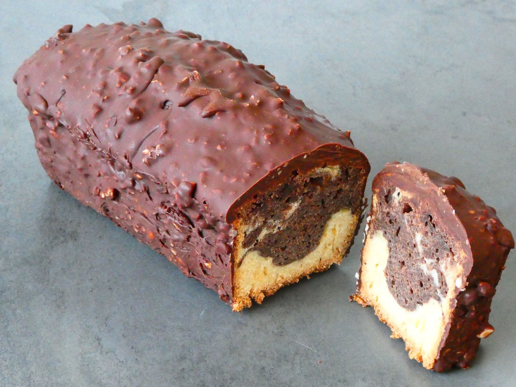 Cake marbré chocolat pour 6/8 personnes jeudi 16/01