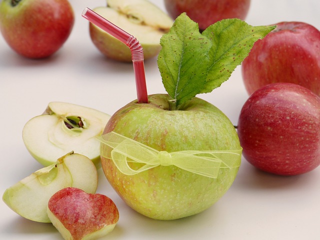 Jus de fruits pomme