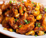 POULET AUX NOIX DE CAJOU *Celeri, noix de cajou, oignons, ail, sel, poivre jeudi 20 mars