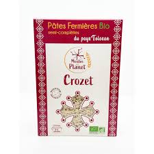 Pâtes fermières Crozet BIO 500g Moulin du Planet