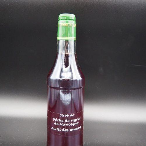 Sirop pêche de vigne