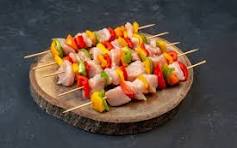 Brochette de poulet nature