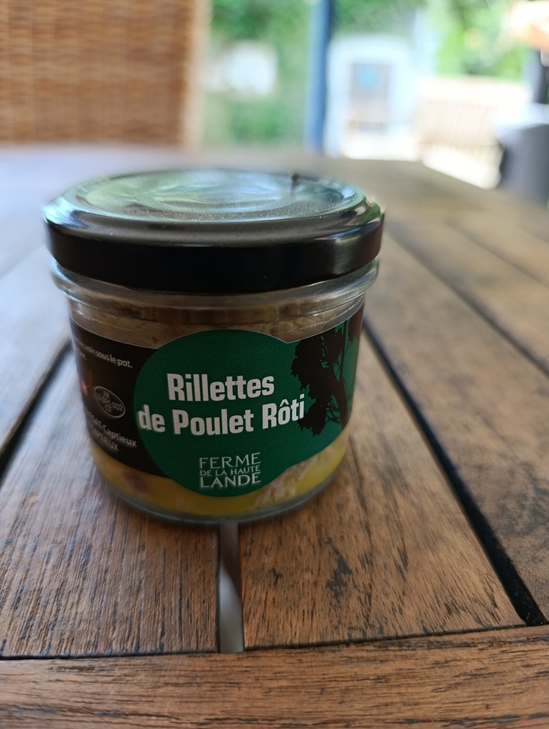 Rillette poulet rôti 100g