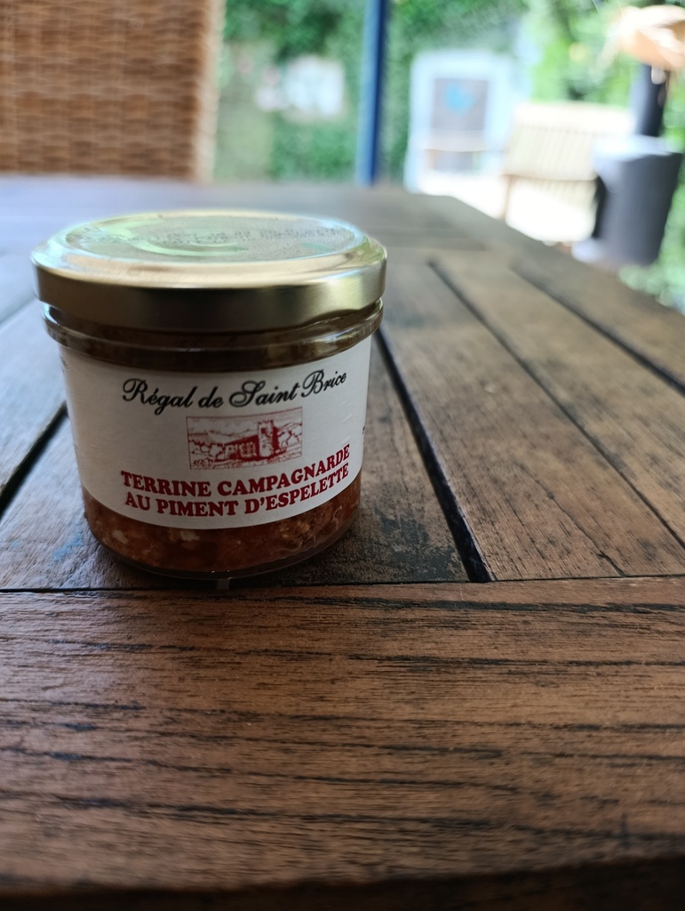 Terrine campagnarde piment espelette 95g