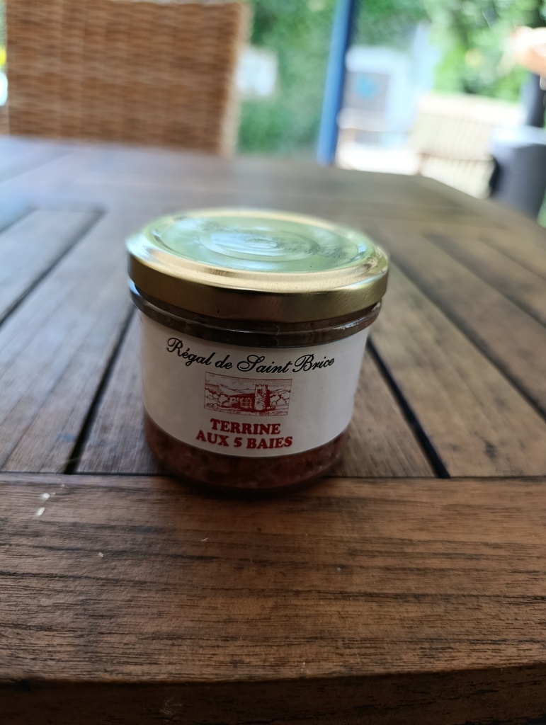 Terrine aux 5 baies 95g