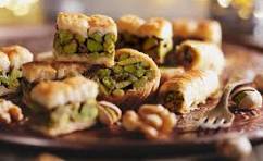 Planche de pâtisserie Orientale