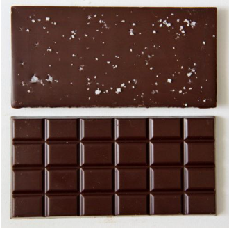 Tablette chocolat noir et fleur de sel 100g