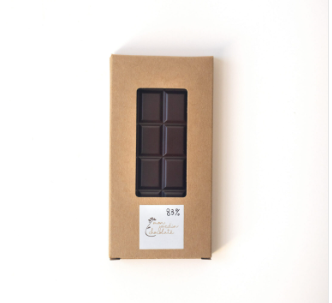 Tablette chocolat noir 83% de cacao Equateur 100g