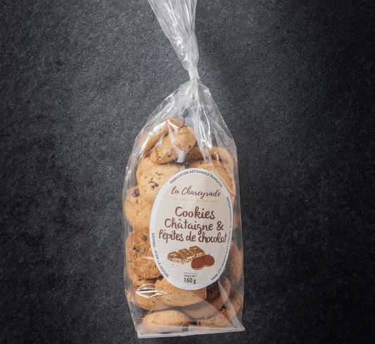 Cookies châtaigne et pépites de chocolat 160g