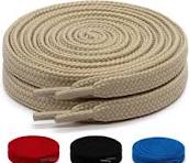 Lacet sport rond et plat 75 à 90 cm