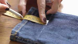 Ourlet pantalon fluide et large