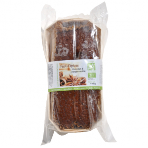 Pain d'epice chocolat orange 300 g