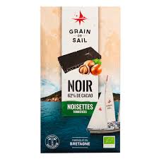 Tablette noir noisettes torréfiées - BIO 100g