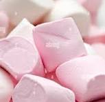 Guimauves à la rose le sachet de 100g