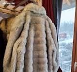 Veste fourrure synthetique