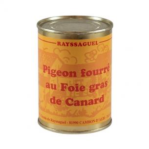 Pigeon fourré au foie gras de canard 320g 4 pers