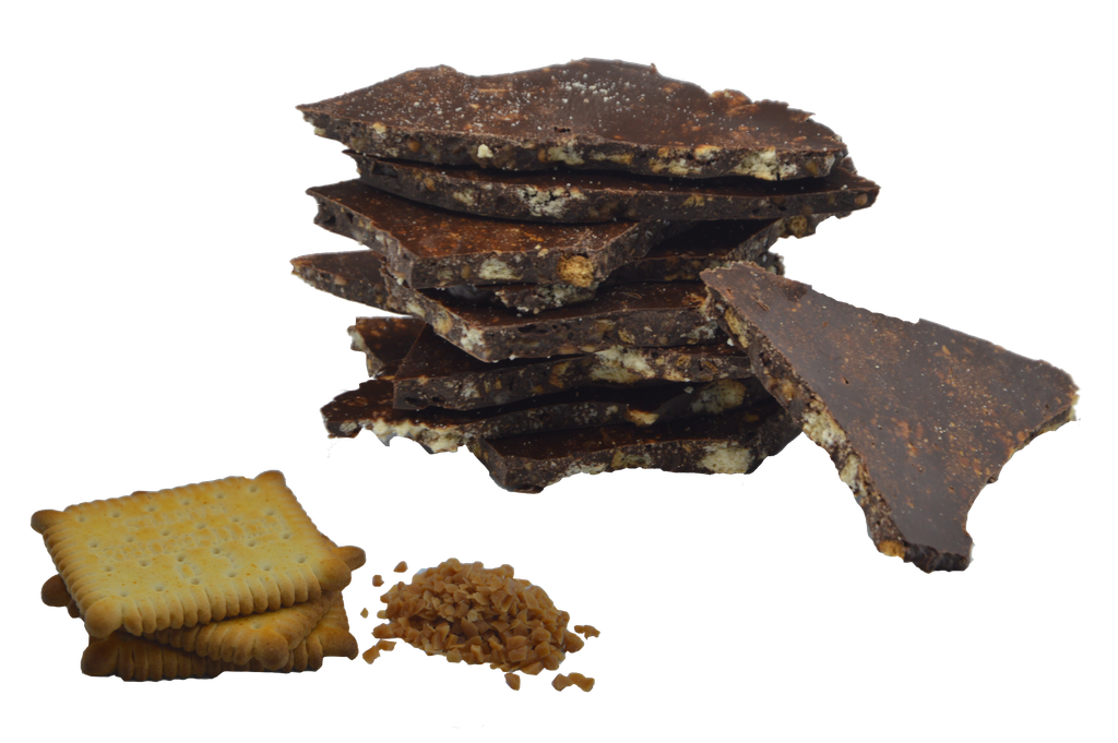 Eclats biscuit et caramel Lait 150g