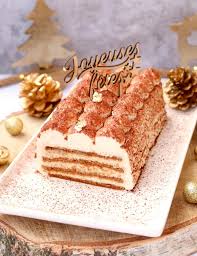 Tiramisu chocolat et crémeux framboises et biscuit café) 4 personnes