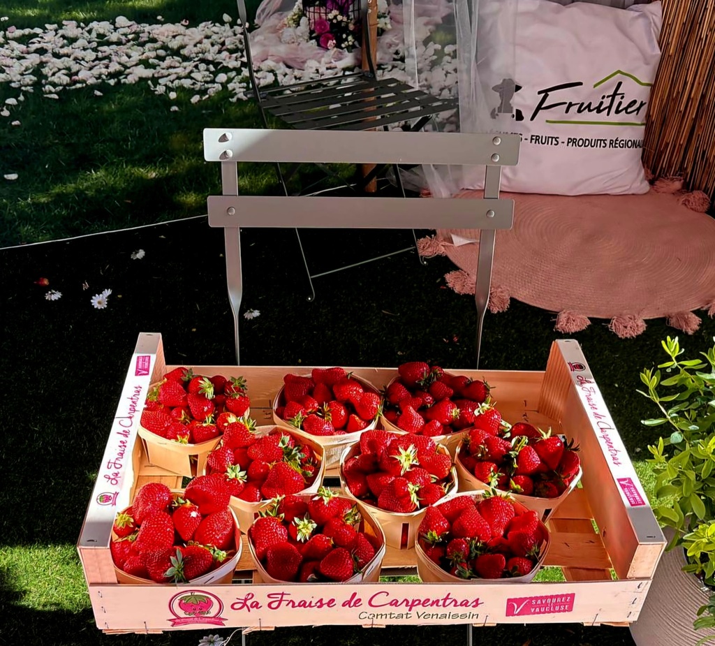 Fraise Clery de Carpentras les 500g